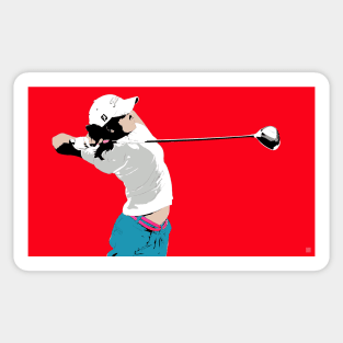 Golf Swing Sticker